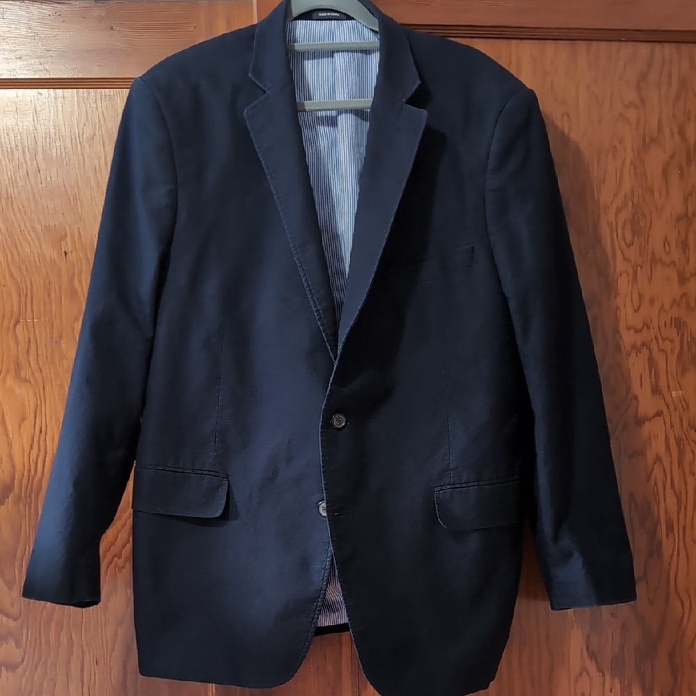 Stafford Men's Navy Blazer